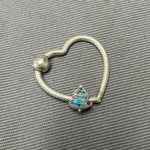 Pandora charms set with holder